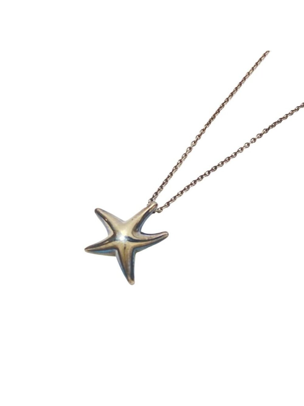 Tiffany & Co Necklace Star Fish Silver